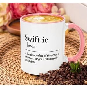 Swiftie Theme Ceramic Mug. NIB.